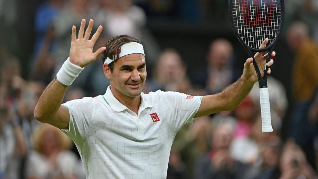 Roger Federer Hubert Hurkacz 2021 Wimbledon Championships