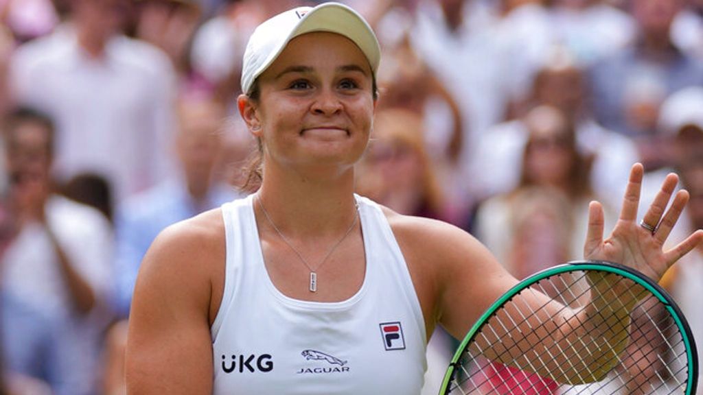 Ashleigh Barty Karolina Pliskova 2021 Wimbledon Championships